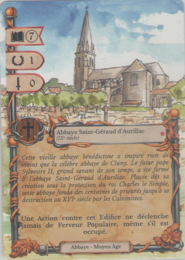 Abbaye Saint-Géraud d'Aurillac - (IXe siècle)